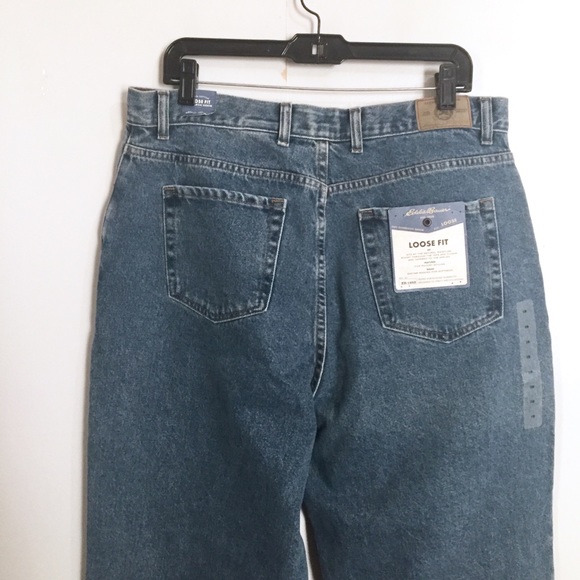 Eddie Bauer Loose Fit VTG Jeans 18 x 33 NWT - Picture 2 of 7